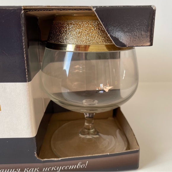 Promsiz Brandy Decorated Glass 6 pieces - Picture 4 of 15